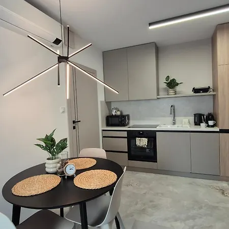 Apartmán Towarowa Nature Apartment, Free Parking, Air-conditioning, Self Check-in 24h Poznaň