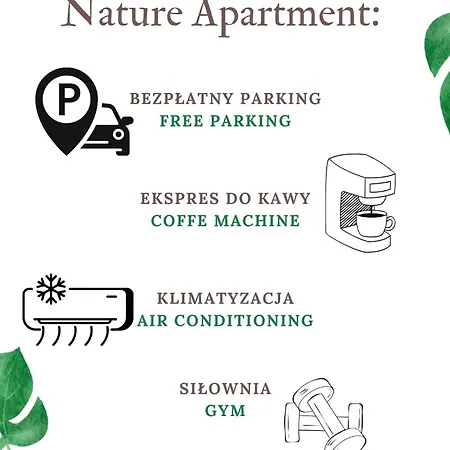 Apartment Towarowa Nature Apartment, Free Parking, Air-conditioning, Self Check-in 24h Poznan